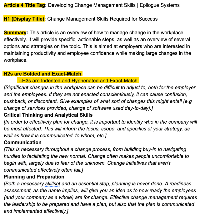 SEO Content Strategy